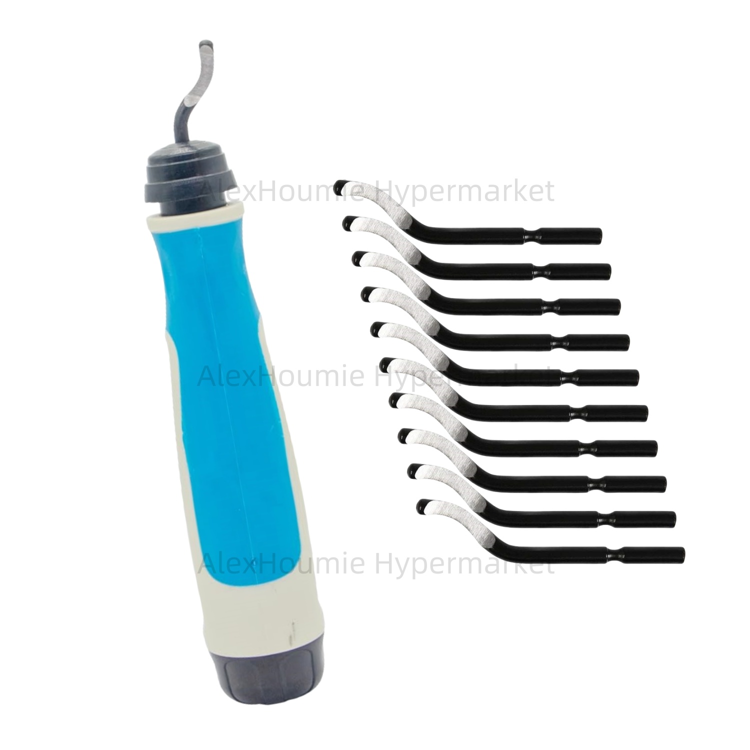 Swivel Knife Tool - ชุดเครื่องมือขัด NG1000 11 เหล็กความเร็วสูงใบมีดหมุนสําหรับโลหะ PVC ท่อประปา