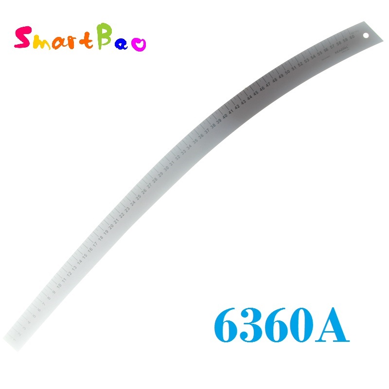 Upholstery Leather Work - 60ซม.โลหะ Curve Stick Hip Curve ไม้บรรทัดวาด