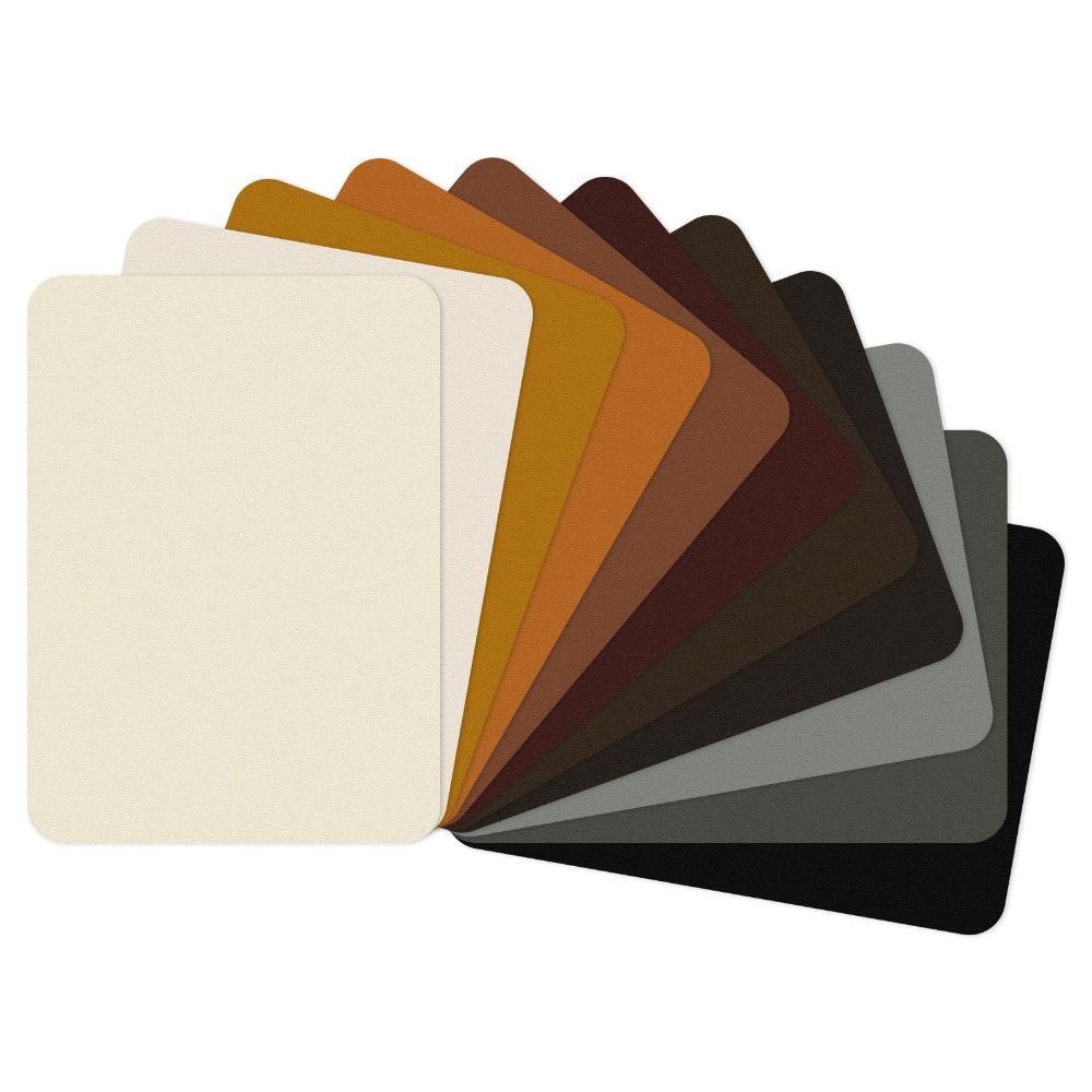 Leatherwork Kit - แผ่นซ่อมหนังแบบมีกาวในตัว 20x30 ซม. เทปซ่อมเฟอร์นิเจอร์แบบด้าน ทนทานต่อรังสียูวี กันน้ำ