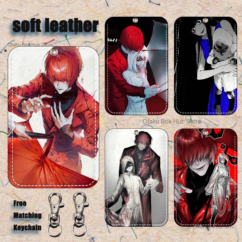 Leather Work Is - พวงกุญแจ H-Homicipher S สำหรับใส่บัตรธนาคาร บัตรธุรกิจ บัตรนักเรียน