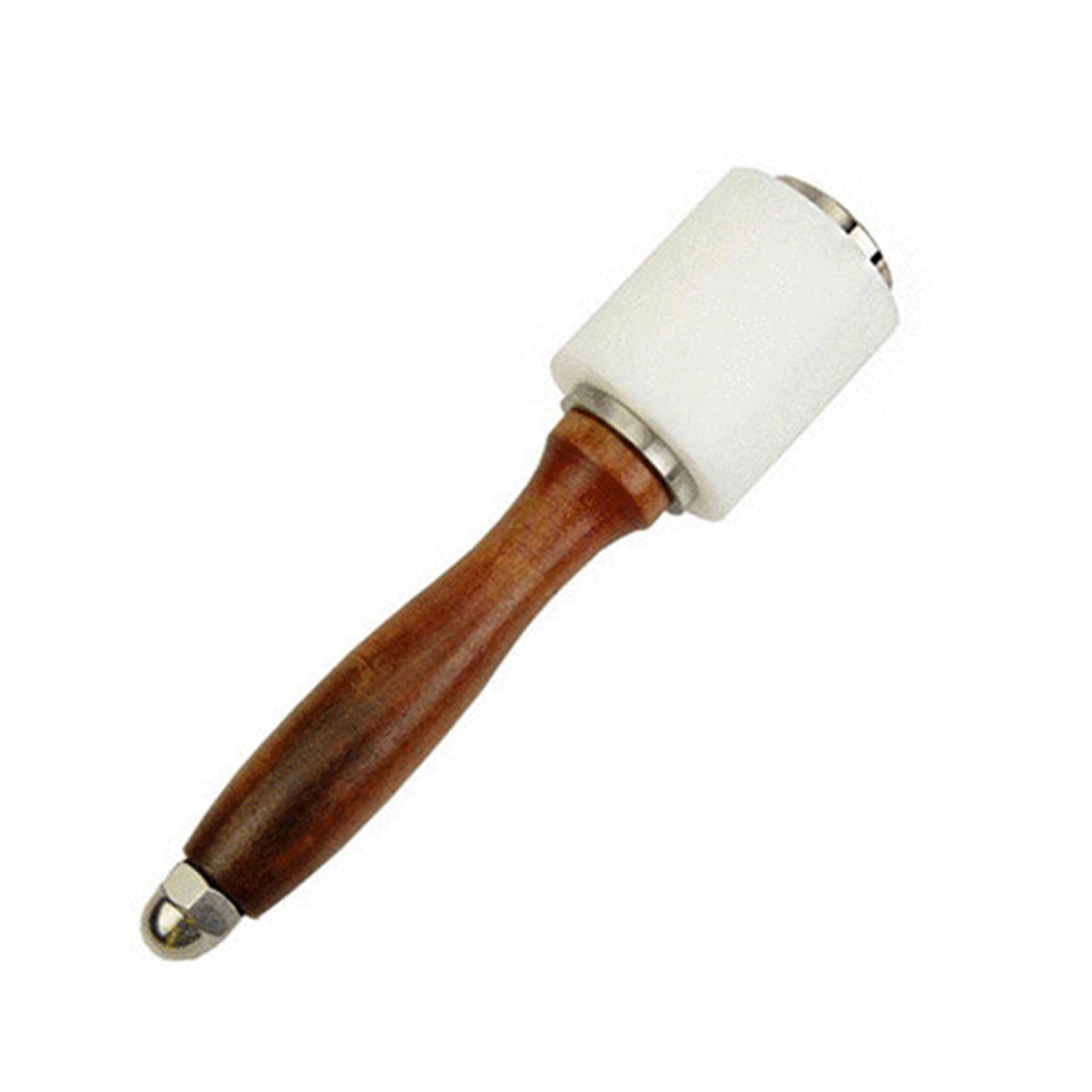 Leatherwork Mallet - ค้อนสำหรับงานหนังทำมือ ทนทาน ด้ามไม้หุ้มไนลอน สำหรับชุดเครื่องมืองานหนังและอุปกรณ์ DIY