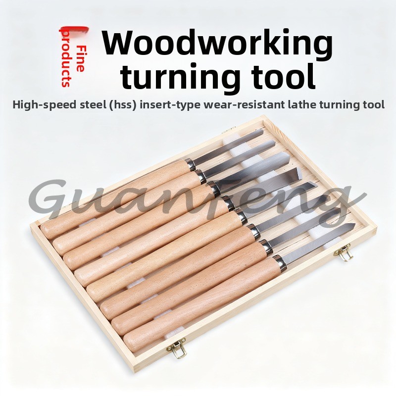 Swivel Knife Tool - ชุดเครื่องมือกลึงไม้ 65MN, มีดครึ่งวงกลมเหล็กแมงกานีส, มีดหมุนมือสำหรับงานไม้, มีดไม้แบบยาว