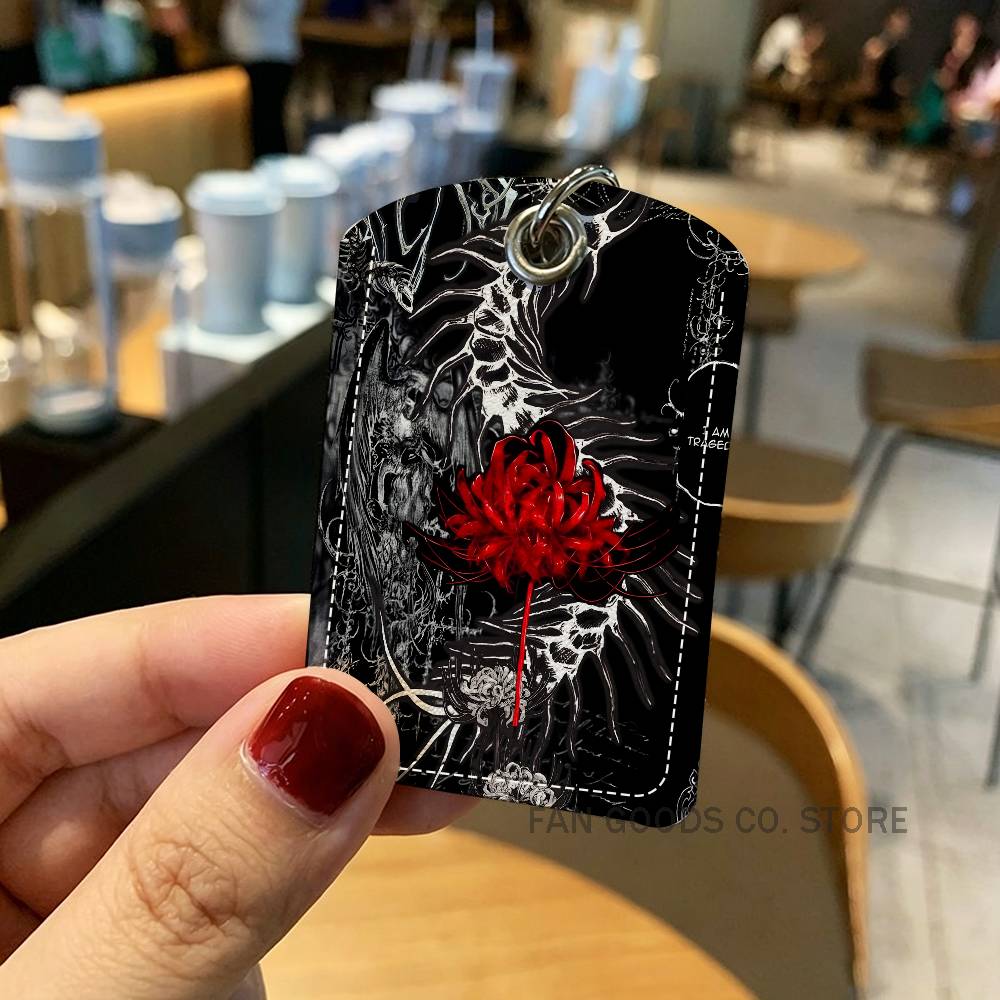 พวงกุญแจรูปดอกลิลลี่สีแดง T-To - Leather Work Is บทวิจารณ์และราคา