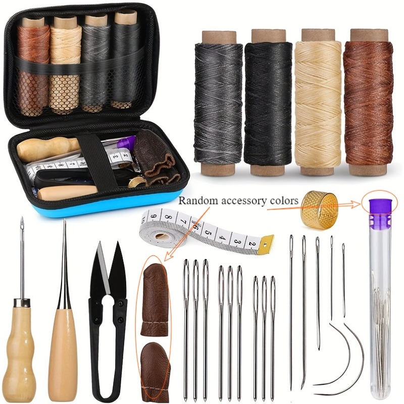 ชุดอุปกรณ์เย็บหนัง - อุปกรณ์คร - Upholstery Leather Work บทวิจารณ์และราคา