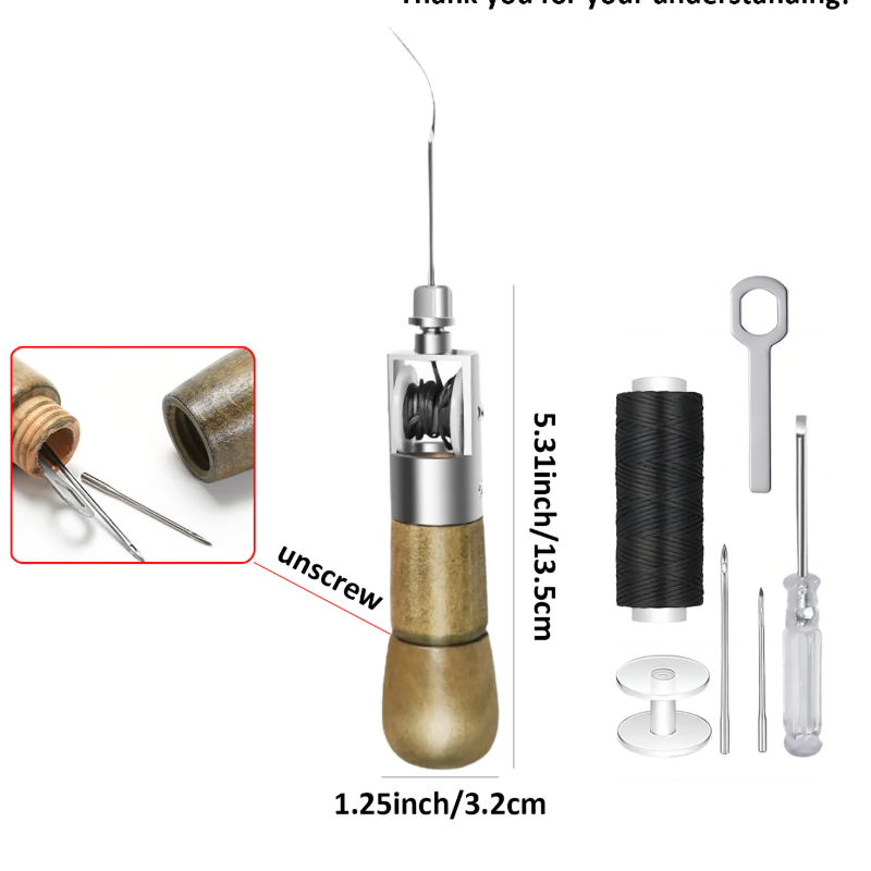 ชุดเครื่องมือเย็บหนังแบบมืออาช - Leatherwork Kit บทวิจารณ์และราคา