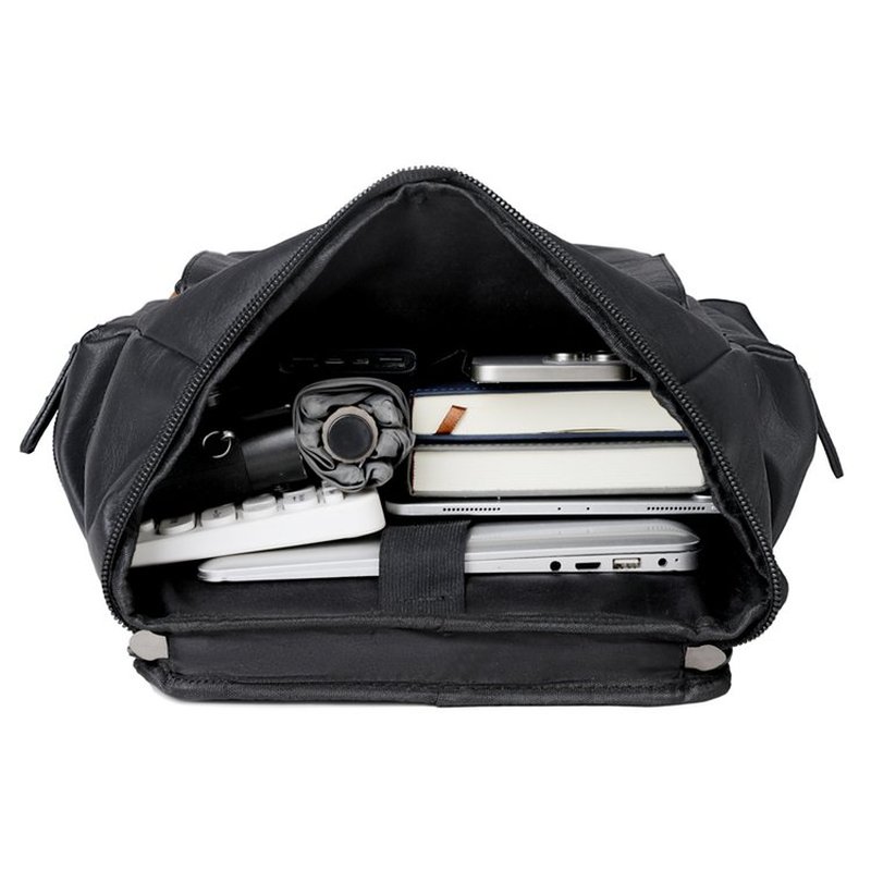 กระเป๋าเป้หนังวินเทจใหม่สำหรับ - Leather Work Backpack บทวิจารณ์และราคา