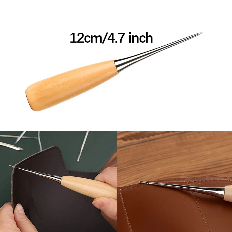14PCS หนังหัตถกรรมชุดเย็บผ้าด้ - Leatherwork Kit บทวิจารณ์และราคา