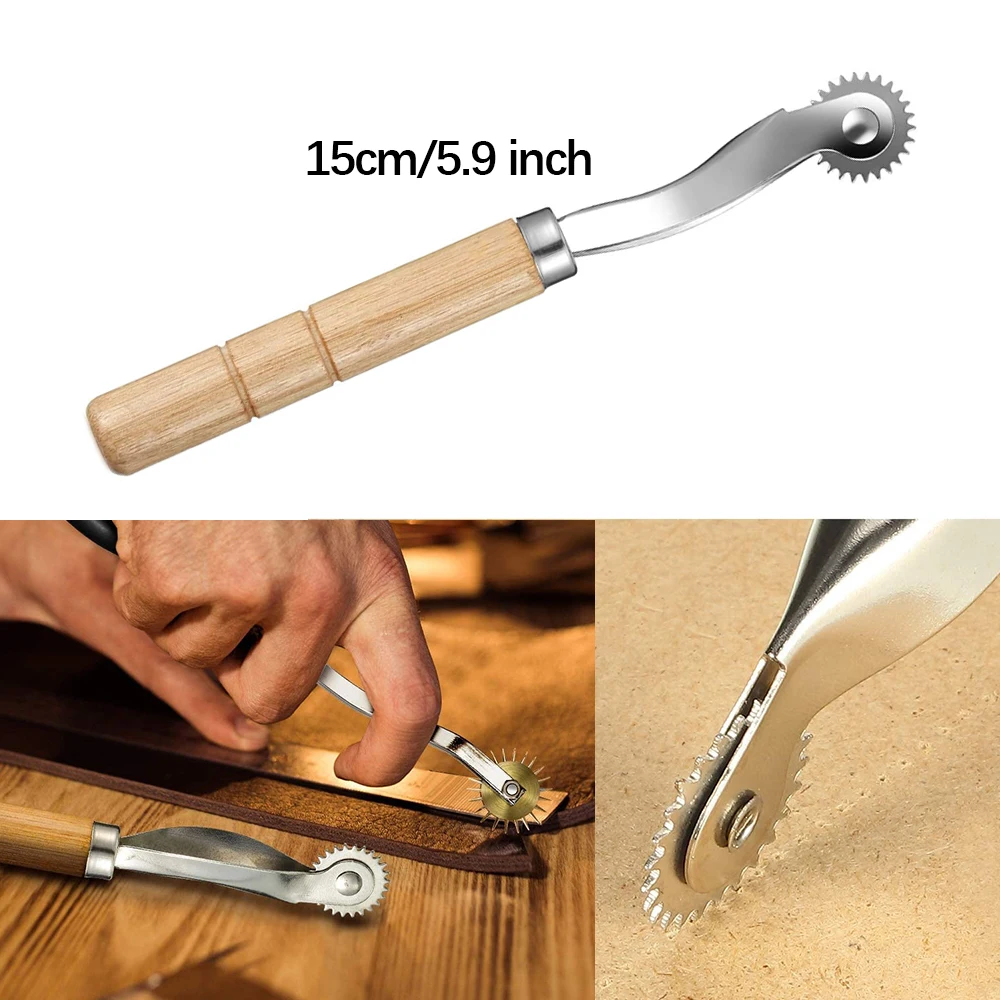 14PCS หนังหัตถกรรมชุดเย็บผ้าด้ - Leatherwork Kit บทวิจารณ์และราคา