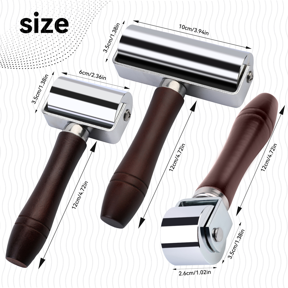 KRABALL หนัง Press Edge Roller - Leatherwork Mallet บทวิจารณ์และราคา