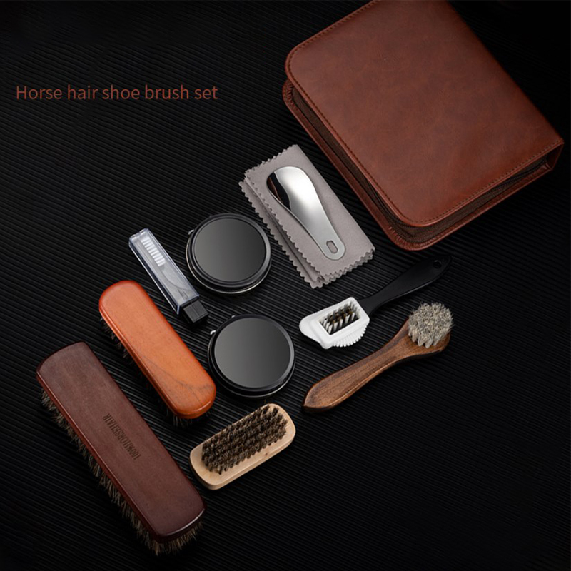 ชุดแปรงขัดรองเท้า Horsehair เค - Leatherwork Kit บทวิจารณ์และราคา