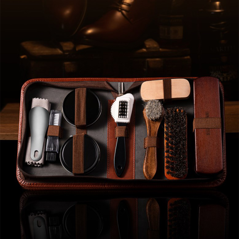 ชุดแปรงขัดรองเท้า Horsehair เค - Leatherwork Kit บทวิจารณ์และราคา