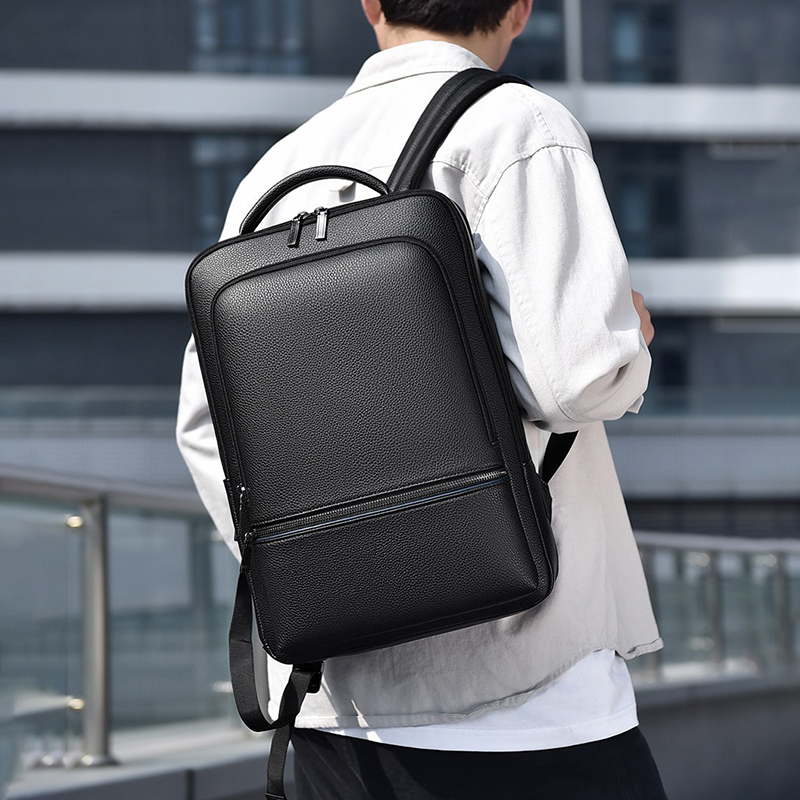 กระเป๋าเป้สะพายหลังผู้ชายหนัง  - Leather Work Backpack บทวิจารณ์และราคา