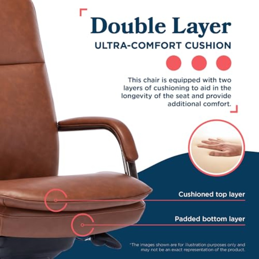 เก้าอี้สำนักงานผู้บริหารที่ออก - Upholstery Leather Work บทวิจารณ์และราคา