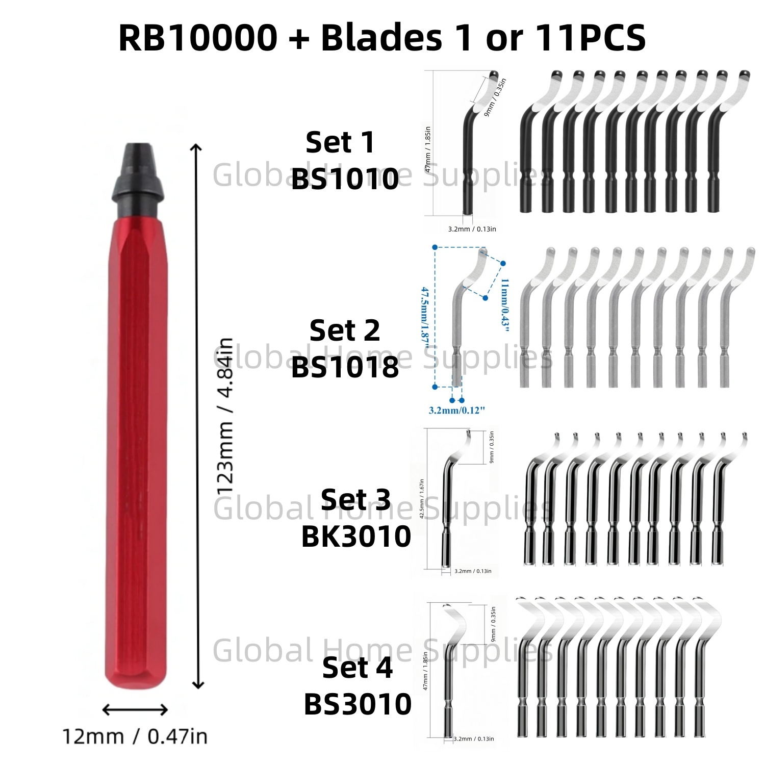 ชุดเครื่องมือขัด RB1000 พร้อมใ - Swivel Knife Tool บทวิจารณ์และราคา