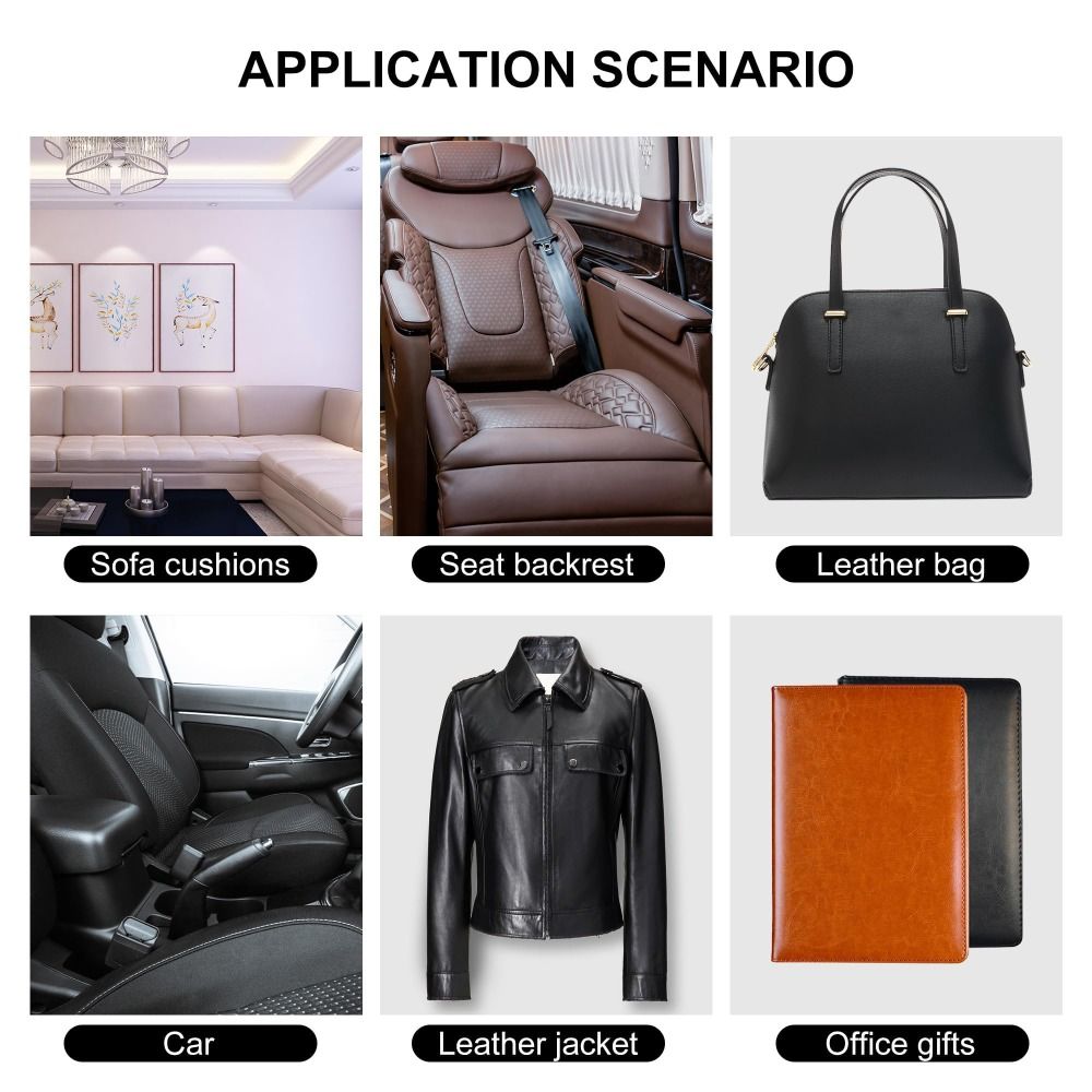 แผ่นซ่อมหนังแบบมีกาวในตัว 20x3 - Leatherwork Kit บทวิจารณ์และราคา