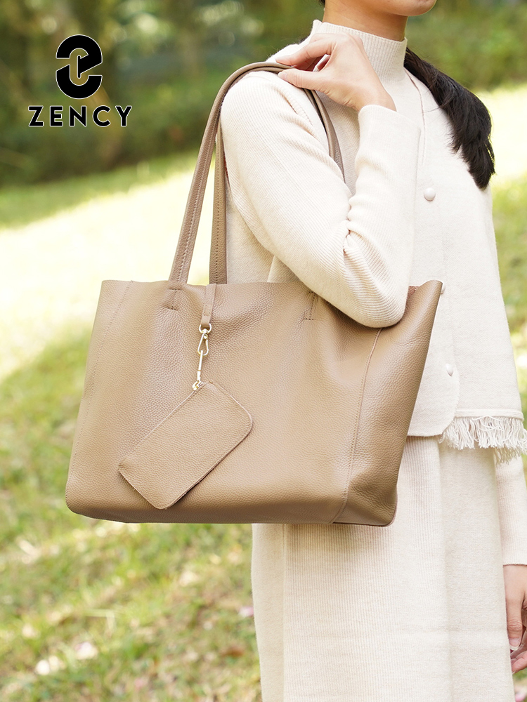 กระเป๋าถือขนาดใหญ่หนังแท้ Zenc - Leather Work Handbags For Women บทวิจารณ์และราคา