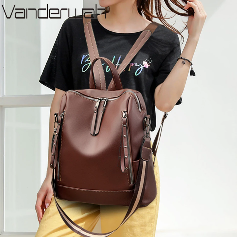 ยี่ห้อกระเป๋าเป้สะพายหลังหนังน - Leather Work Backpack บทวิจารณ์และราคา