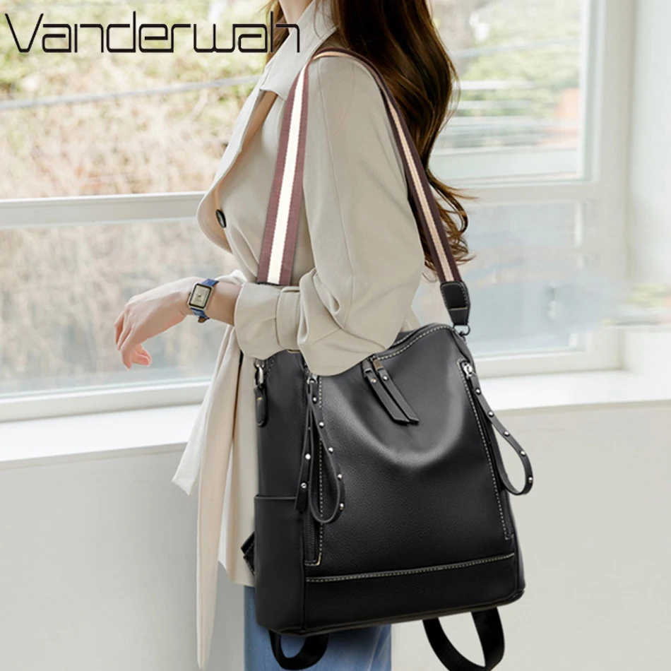 ยี่ห้อกระเป๋าเป้สะพายหลังหนังน - Leather Work Backpack บทวิจารณ์และราคา