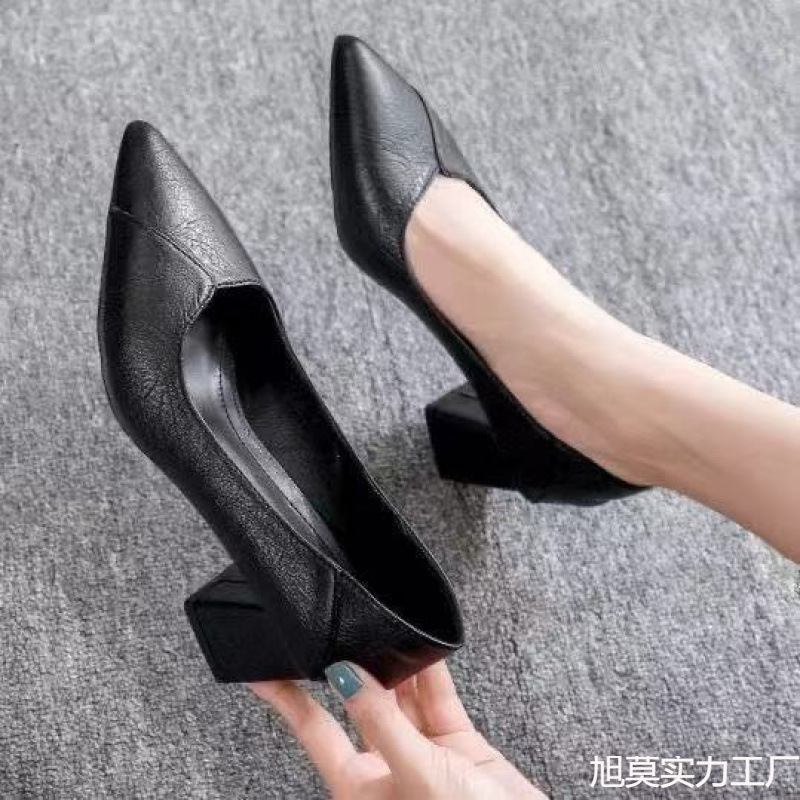 รองเท้าส้นสูงหนังนุ่มสำหรับผู้ - Leatherwork Jobs บทวิจารณ์และราคา