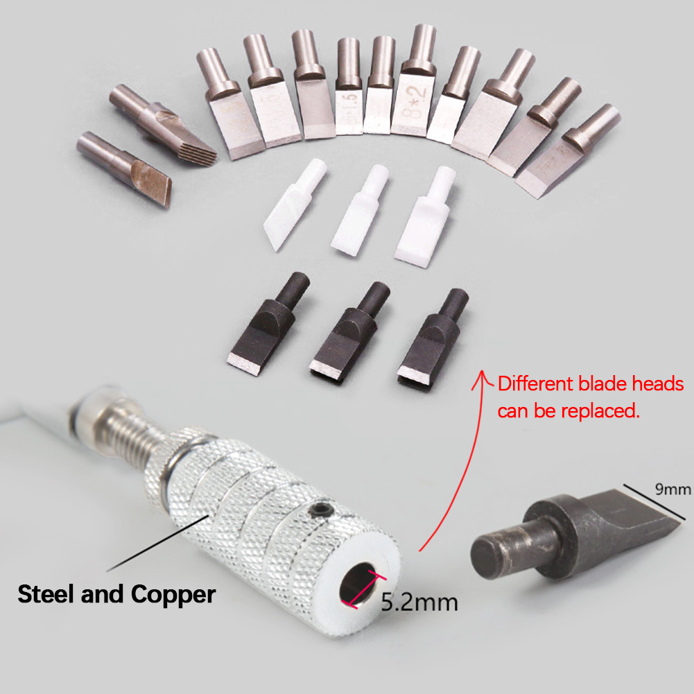 มีดแกะสลักหนังแบบปรับได้ 1 ชิ้ - Swivel Knife Tool บทวิจารณ์และราคา
