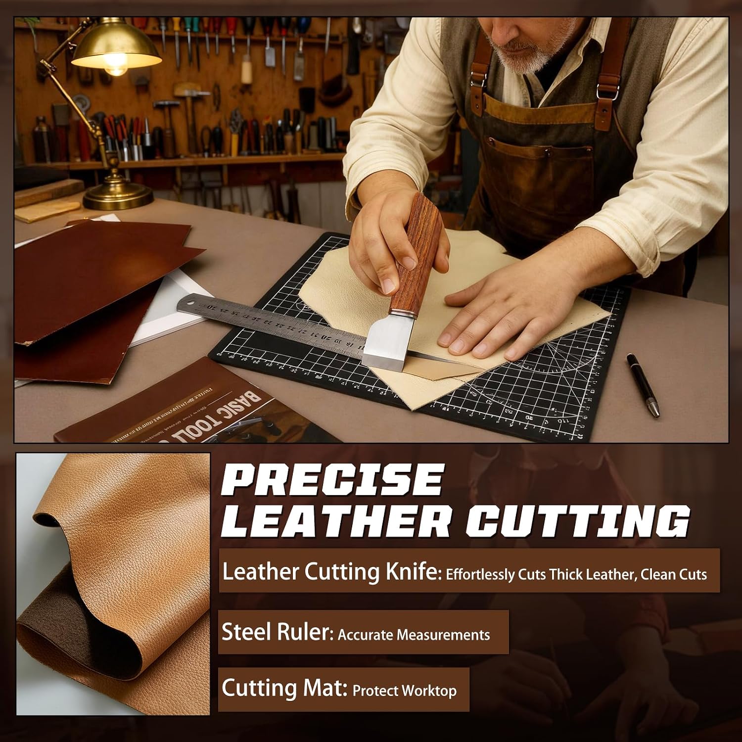 ชุดอุปกรณ์งานหนัง, เครื่องมือท - Leather Work Is บทวิจารณ์และราคา