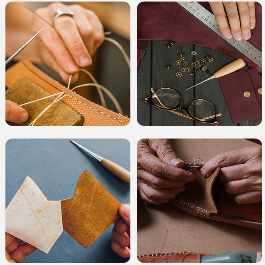 เครื่องมือเจาะรูหนังแบบเย็บมือ - Leatherwork Punch บทวิจารณ์และราคา