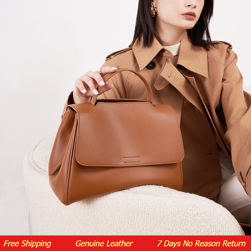 กระเป๋าโท้ทสุดหรูสำหรับผู้หญิง - Leather Work Handbags For Women บทวิจารณ์และราคา