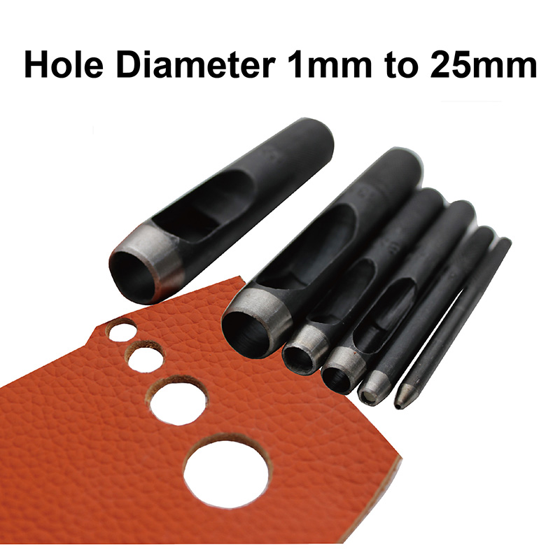 1mm 2mm 3mm 4mm 5mm 6mm 7mm 8m - Leatherwork Punch บทวิจารณ์และราคา