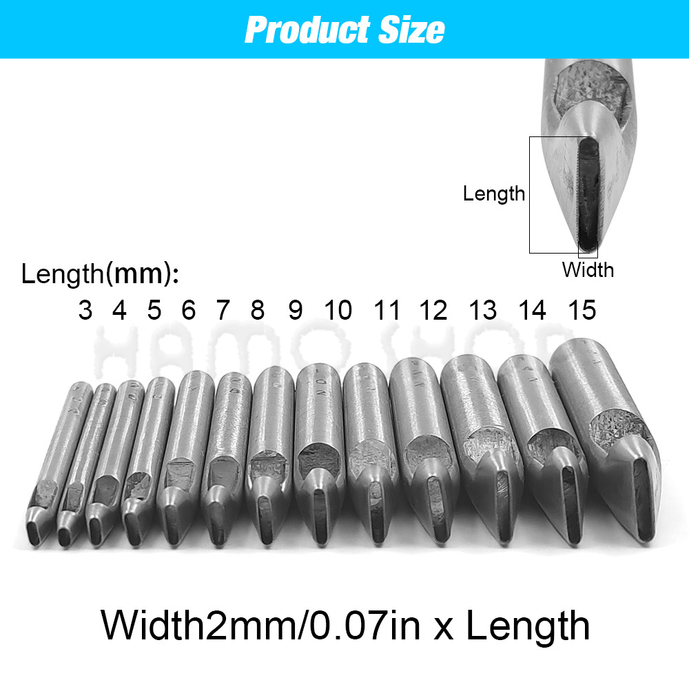 เครื่องเจาะรูหนังรูปวงรีขนาด 2 - Leatherwork Punch บทวิจารณ์และราคา