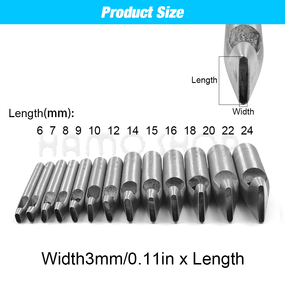 เครื่องเจาะรูหนังรูปวงรีขนาด 2 - Leatherwork Punch บทวิจารณ์และราคา